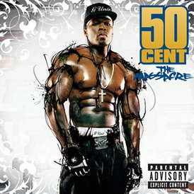 Обложка альбома 50 Cent «The Massacre» (2005)