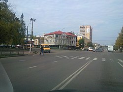 Перекресток улицы Боевиков и проспекта Ленина Иваново.jpg