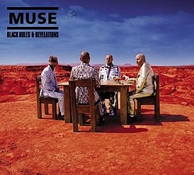 Portada del álbum Black Holes and Revelations de Muse (2006)