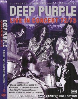 Обложка альбома Deep Purple «Live in Concert 72/73» (1972)