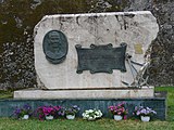 Stele naar Fyodor Ushakov op het eiland Corfu