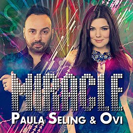 Обложка сингла Паулы Селинг и Ови «Miracle» (2014)