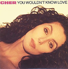 Cher'in "You Don't Know Love" single'ının kapağı (1990)