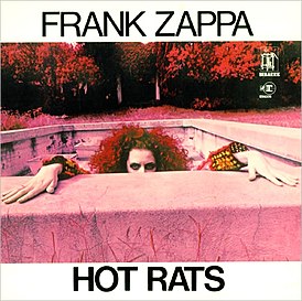 Frank Zappa's Hot Rats (1969) albumin kansi