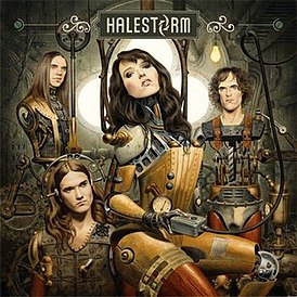 Обложка альбома Halestorm «Halestorm» (2009)