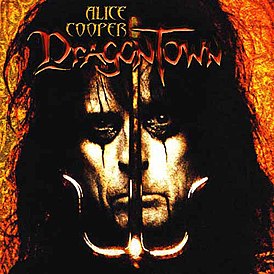 Обложка альбома Элиса Купера «Dragontown» (2001)