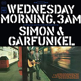 Обложка альбома Simon & Garfunkel «Wednesday Morning, 3 A.M.» (1964)