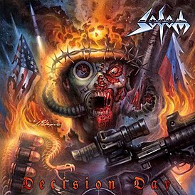 Обложка альбома Sodom «Decision Day» (2016)