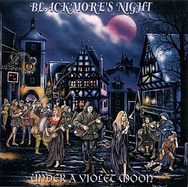 Обложка альбома Blackmore’s Night «Under a Violet Moon» (1999)