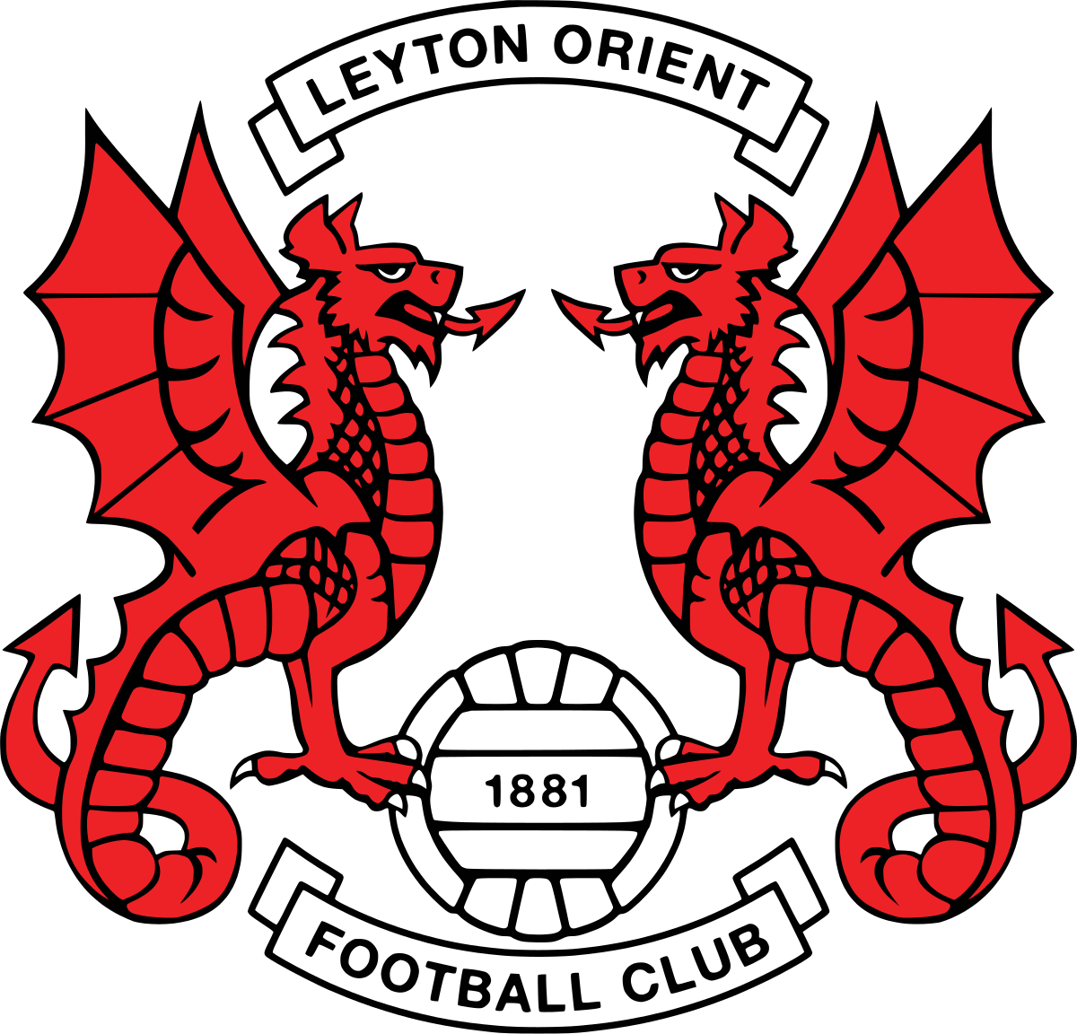 ФК Лейтон Ориент. Leyton Orient лого. Эмблема ФК Лейтон Ориент. Эмблемы футбольных клубов Англии.