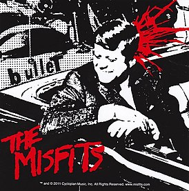 Обложка сингла The Misfits «Bullet» (1978)