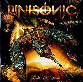 Обложка альбома Unisonic «Light of Dawn» (2014)