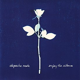 Depeche Mode -singlen "Enjoy the Silence" kansi (1990)