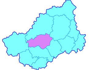 Новоторжский уезд на карте