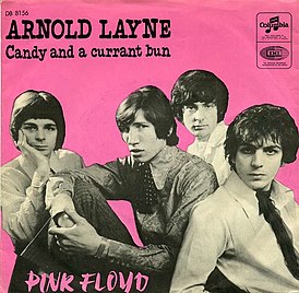 Pink Floyd -singlen "Arnold Layne" kansi (1967)