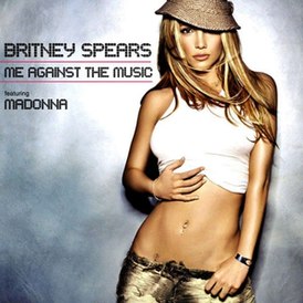 Обложка сингла Бритни Спирс при участии Мадонны «Me Against the Music» (2003)