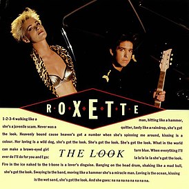 Обложка сингла Roxette «The Look» (1989)