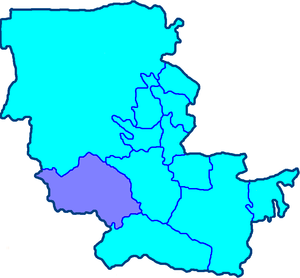Галляаральский район на карте