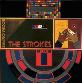 Обложка альбома The Strokes «Room on Fire» (2003)