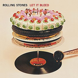 Rolling Stones albümünün kapağı Let It Bleed (1969)