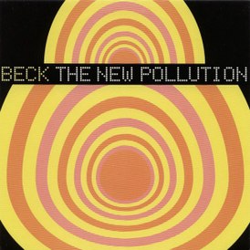 Portada del sencillo de Beck "The New Pollution" (1997)