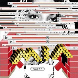 Обложка альбома M.I.A. «Maya (/\/\/\Y/\)» (2010)