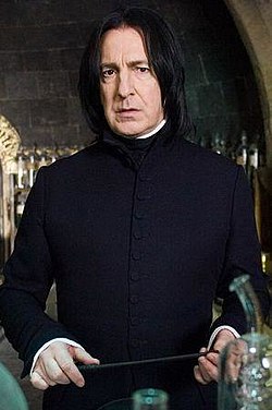 Alan Rickman als Severus Sneep in Harry Potter en de Orde van de Feniks