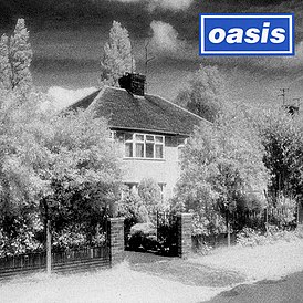 Обложка сингла Oasis «Live Forever» (1994)