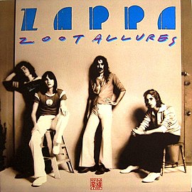 Frank Zappa's Zoot Allures Album Cover (1976)