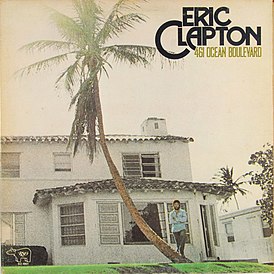 Eric Claptonin albumin 461 Ocean Boulevard kansi (1974)