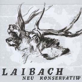 Albumin Laibach "Neu Konservatiw" kansi (1985)