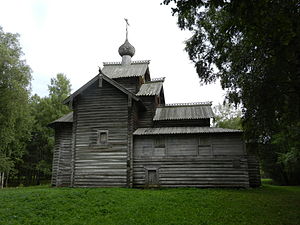 Kerk van St. Nicolaas uit het dorp Myakishevo