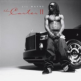 Lil Wayne's album cover "Tha Carter II" (2005)