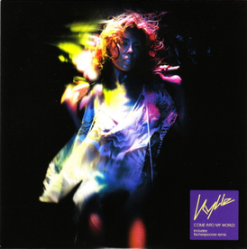 Cover van Kylie Minogue's single "Come into My World" (2002)