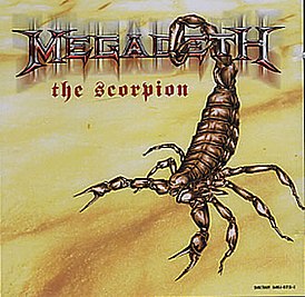 Portada del sencillo de Megadeth "The Scorpion" (2005)