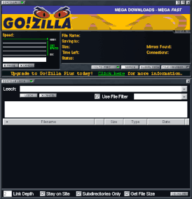 Скриншот программы Go!Zilla