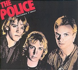 Обложка альбома The Police «Outlandos d’Amour» (1978)