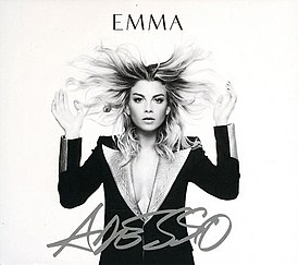 Обложка альбома Эммы Марроне «Adesso» (2015)