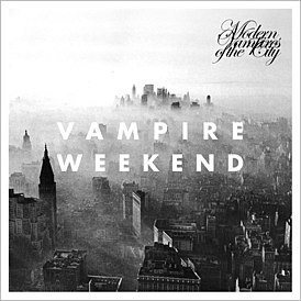 Vampire Weekend -albumin kansi "Modern Vampires of the City" (2013)