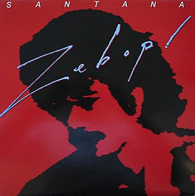 Santana'nın "Zebop!" Albüm kapağı  (1981)