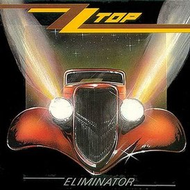 Portada del álbum de ZZ Top "Eliminator" (1983)