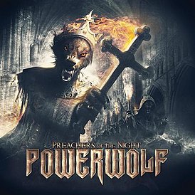 Обложка альбома Powerwolf «Preachers of the Night» (2013)