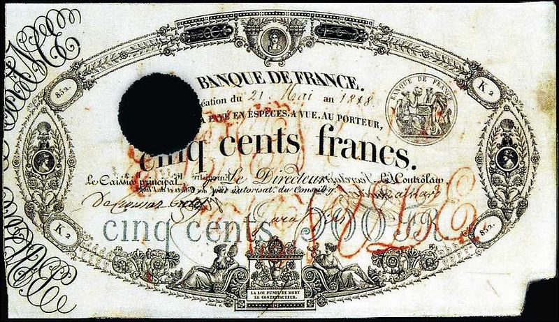 Файл:500 francs 1817.jpg