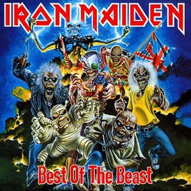 Portada del álbum "Best of the Beast" de Iron Maiden (1996)