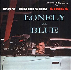 Обложка альбома Роя Орбисона «Lonely and Blue» (1961)