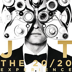 Обложка альбома Джастина Тимберлейка «The 20/20 Experience» (2013)