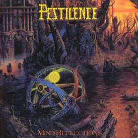 Обложка альбома Pestilence «Mind Reflections» (1994)