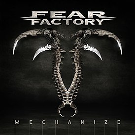 Обложка альбома Fear Factory «Mechanize» (2010)
