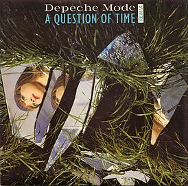 Portada del sencillo de Depeche Mode "A Question of Time" (1986)