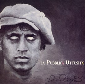 Okładka albumu Adriano Celentano „La pubblica ottusità” (1987)